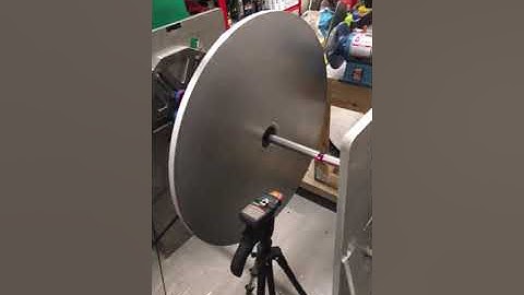 Nikola Tesla’s Dynamic Balancing Machine - Half Balanced 31kg Rotor