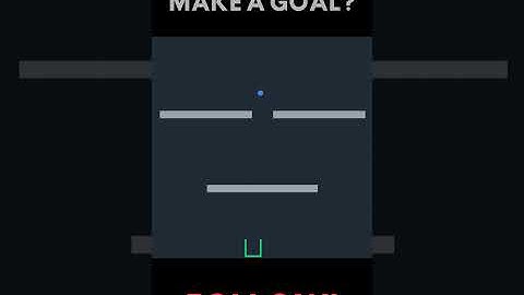 Can the Ball Make a Goal? #shorts #Ball #statisfying #simulation #Goal #Bounce #fypツ #foryoupage