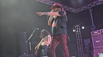 Sebastian Bach (Skid Row) "Piece of Me" Live Bands in the Sand Island Lake illinois August 25 2023