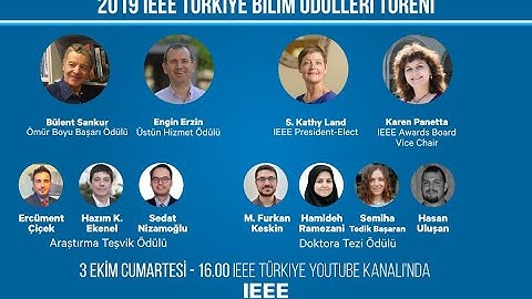IEEE Turkey Science Awards Ceremony [2020/10/03]