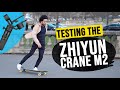 Longboard fun session in Paris with the Zhiyun CRANE M2