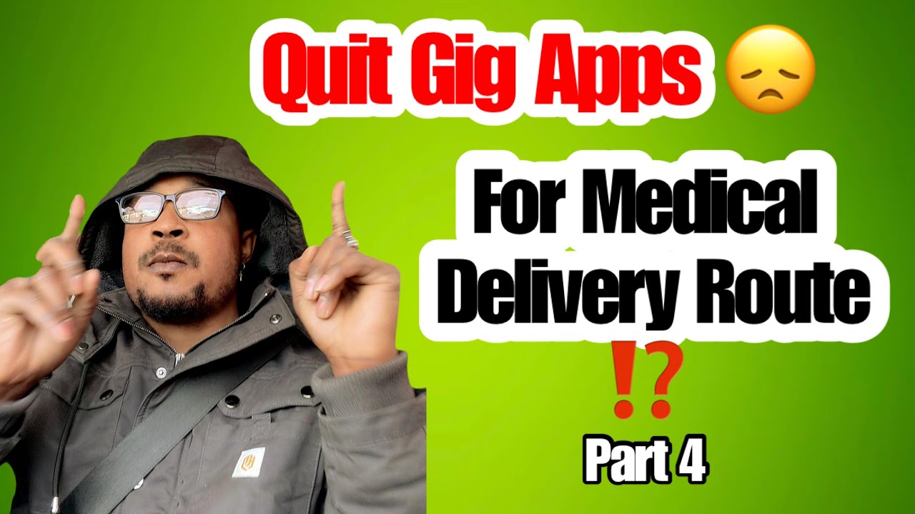 I Quit Delivery Apps - These Side Hustle Dont Play Anymore In 2026        Medical delivery driver 