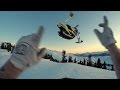 Snowbiking from a Helicopter in the Whistler backcountry | Shot in 4K
