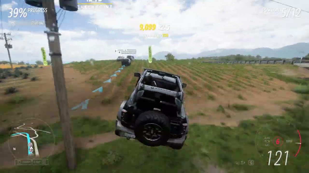 Hit a tree. Flipped 3x. Lost the race. Forza things 😭🔥