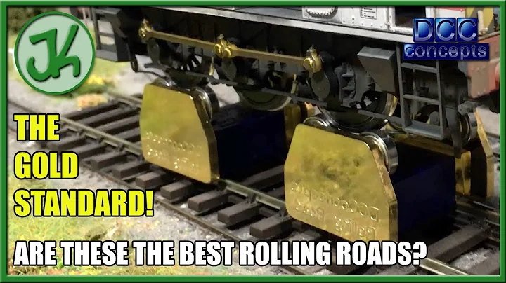 Best Gift for any Modeller? DCCconcepts Premium Rolling Roads for OO HO O and N Gauges