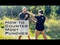 Counter the most common punches  self defense