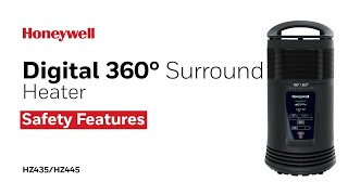 Honeywell EnergySmart® Surround Ceramic Heater HZ445 - Safety Features