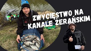 Zwycięskie zawody w feederze klasycznym na Kanale Żerańskim  Master Feeder 100 Cup Koła 100 Bistyp