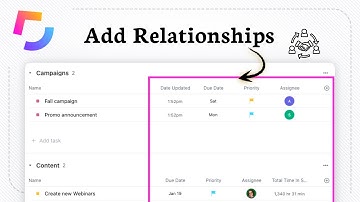 How to Add Relationships in ClickUp (Simple Linking Tips)