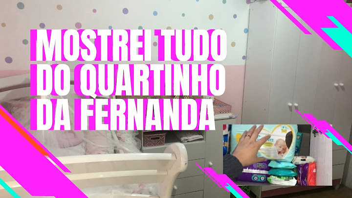 Mostrando o quarto da bebê 👶🏻