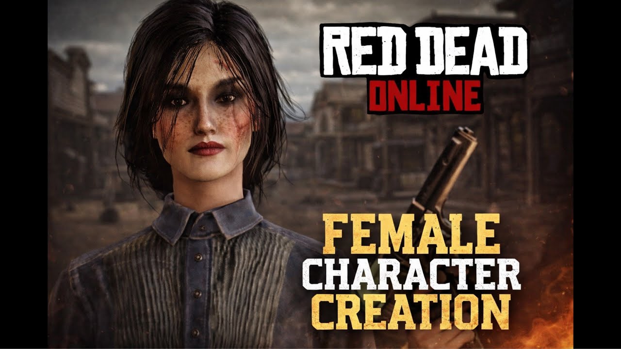 Character creation | Creación de mi personaje femenino en Red Dead ...