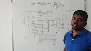 How to Demultiplexing AD0 - AD7 in Microprocessor | S Vijay Murugan | Learn Thought