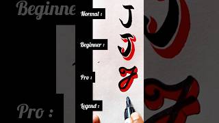 Which one is your favorite #shorts #prakashkumarart #3ddrawing #calligraphy #lettering