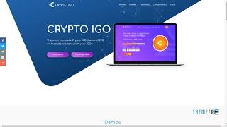 Cryptoigo - Cryptocurrency WordPress Theme With Elementor Page Builde
