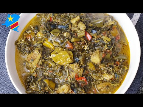 BITEKU-TEKU | BEST CALLALOO RECIPE #congolesefood