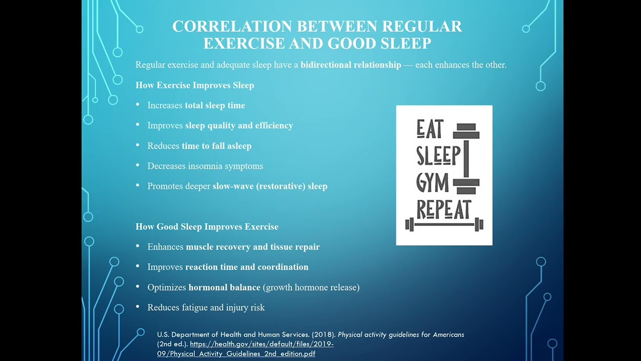 Adequate Sleep : A Presentation for Lifestyle Modification Assignment