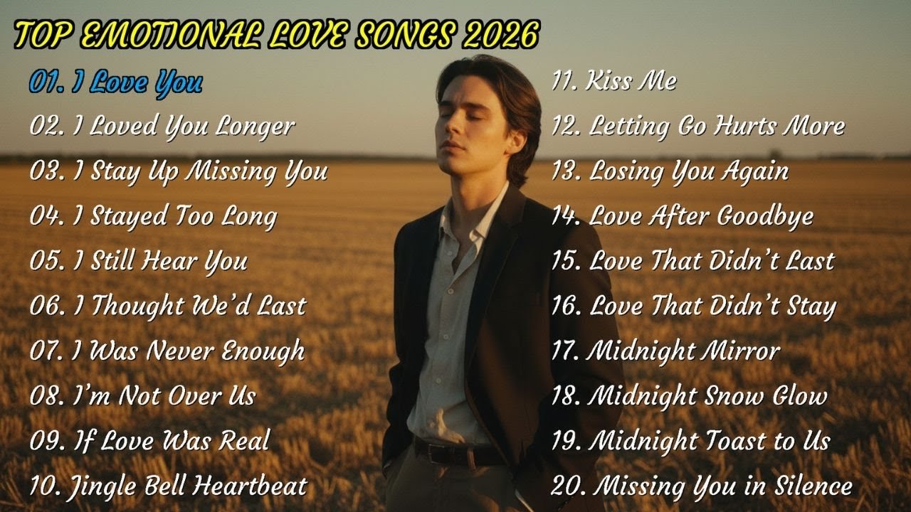 Beautiful Love Songs & Relaxing Songs Nonstop | Broken Heart Love Songs 2026