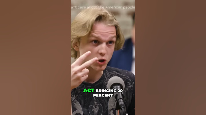 1 Woke Teenager vs 20 Trump Supporters