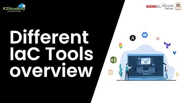 Different IaC Tools | Overview | Terraform | K21Academy
