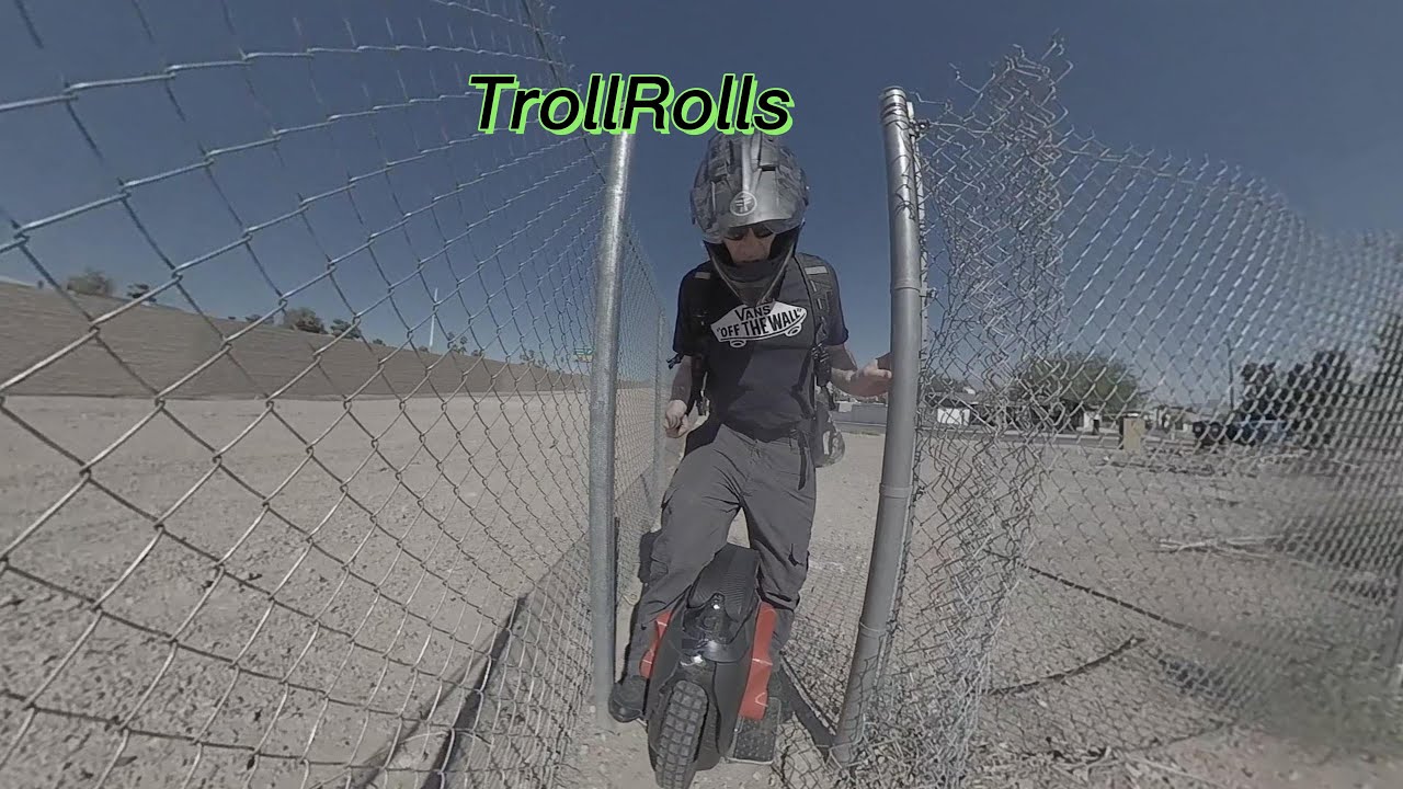 Electric Unicycle Ride' Cutout' (Las Vegas) YouTube