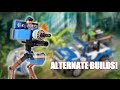 BrickBAM Ep. 1 &quot;Dilophosaurus Ambush&quot; Alternate Builds