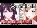 Everyone gets surprised by AZKi imitating Sora perfectly【Hololive】