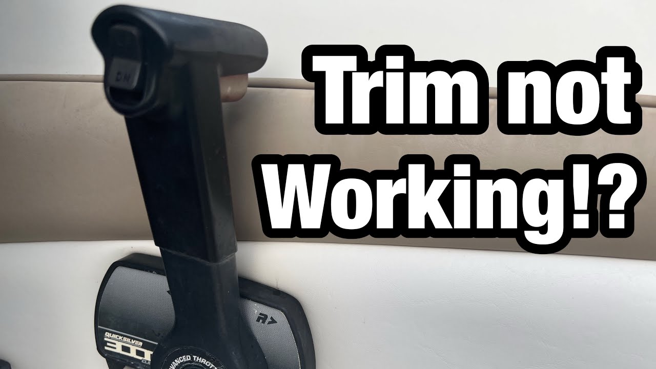 1999 Bayliner trim not working (part 4) YouTube