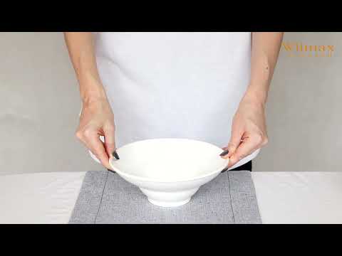 Wilmax Slate Stone DEEP PLATE 9 Inch 22.5 CM 37 FL OZ - 1100 ML