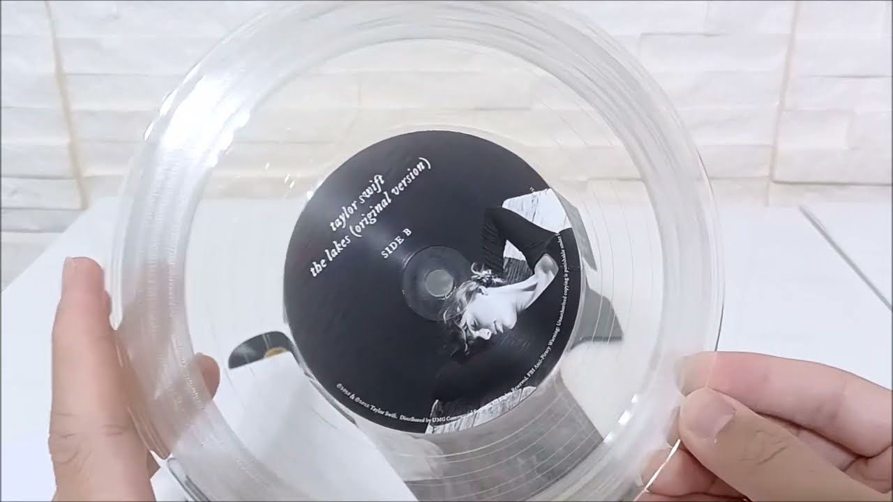 Taylor Swift - The Lakes 2022 RSD VINYL Unboxing 開箱