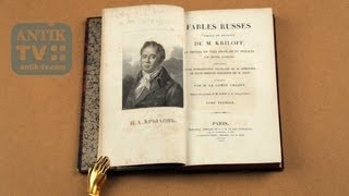 Крылов И.А.Басни. Fables russes.Tirees du recueil de M.Kriloff. Paris,1825. HD antik-tv:РЕДКИЕ КНИГИ Крылов И.А.Басни. Fables russes.Tirees du recueil de M.Kriloff. Paris,1825. HD antik-tv:РЕДКИЕ КНИГИ