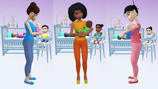 Pregnancy Idle! MAX LEVEL PREGNANCY EVOLUTION! Pregnancy Idle 3D Simulator