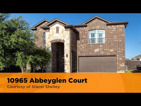 10965 Abbeyglen Court, Fort Worth, TX home video tour