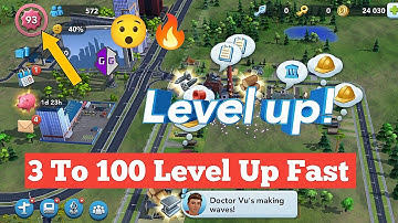 How To level Up Fast SimCity buildit || SimCity buildit Level Up Fast 🔥