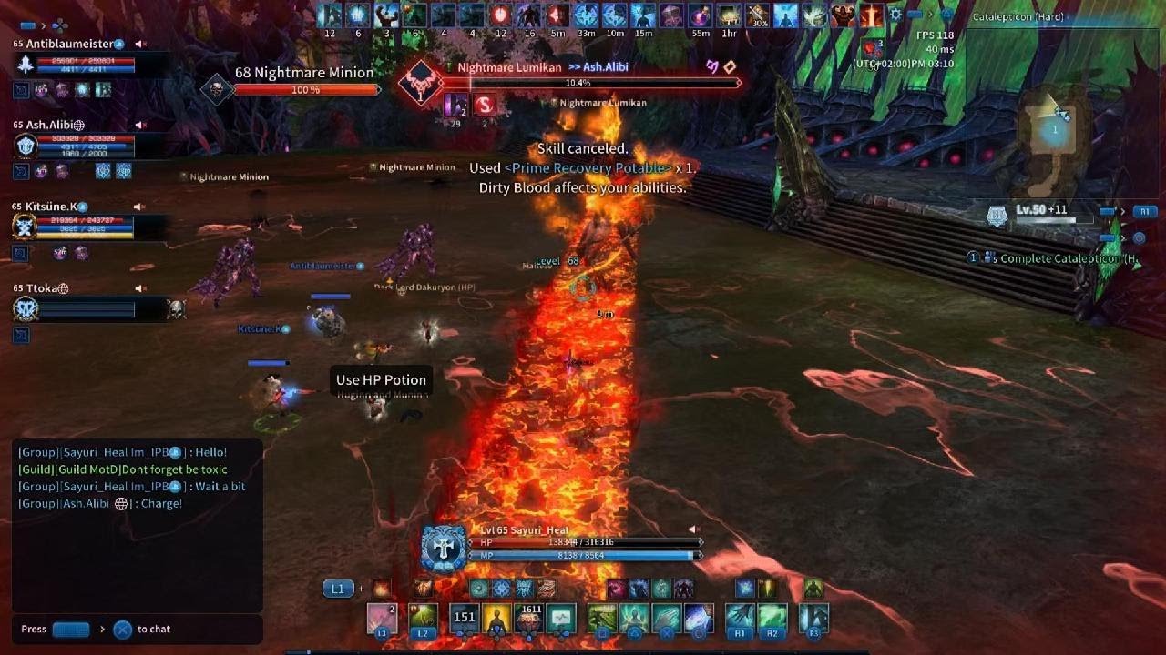 TERA console CATAHM Priest POV 2025