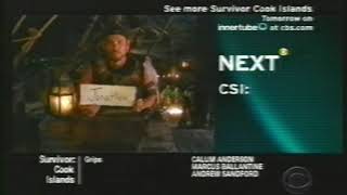 CBS Split Screen Credits (November 30, 2006) #1