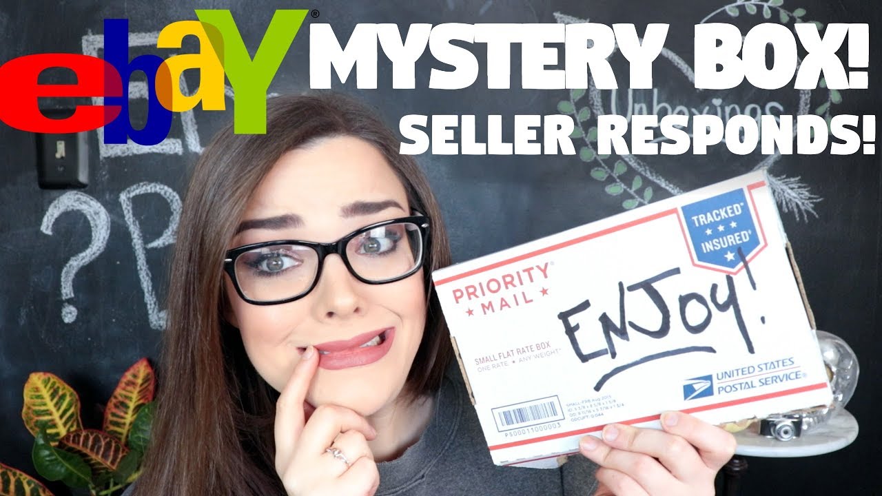 EBAY MYSTERY BOX UNBOXING & UPDATE! REPLACEMENT BOX!