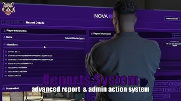 Nova Reports for FiveM | Advanced report system with live chat & admin actions