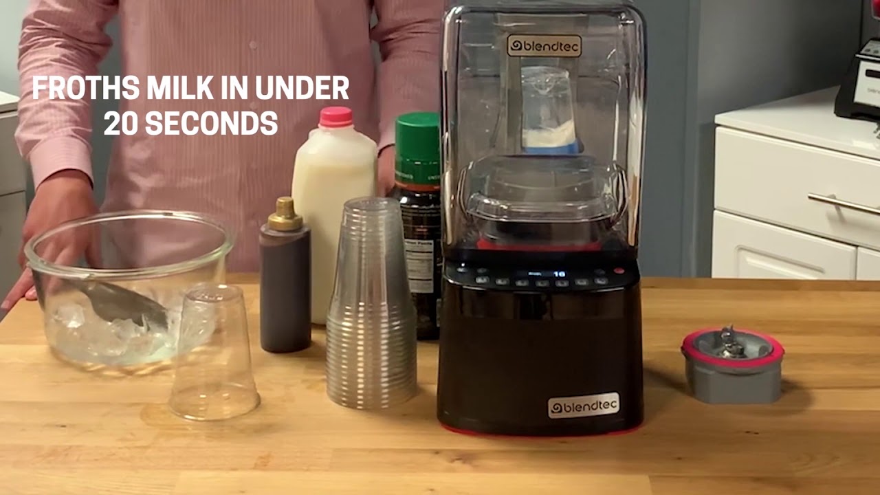 How to Make Cold Foam Coffee with Blendtec Commercial Blenders 