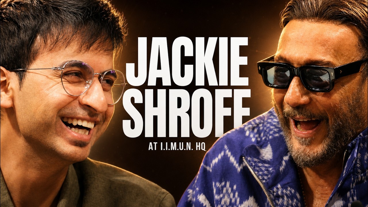 Environment, Lifestyle & Life Lessons | ft. Jackie Shroff in conversation with Rishabh Shah
