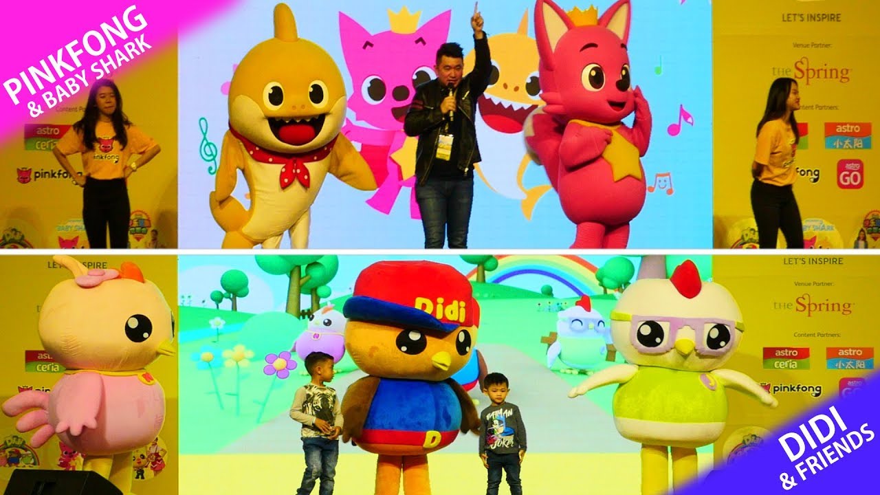 Celebrate School Holidays With Pink Fong Baby Shark Didi And Friends At The Spring Mall Kuching 360tour Asia