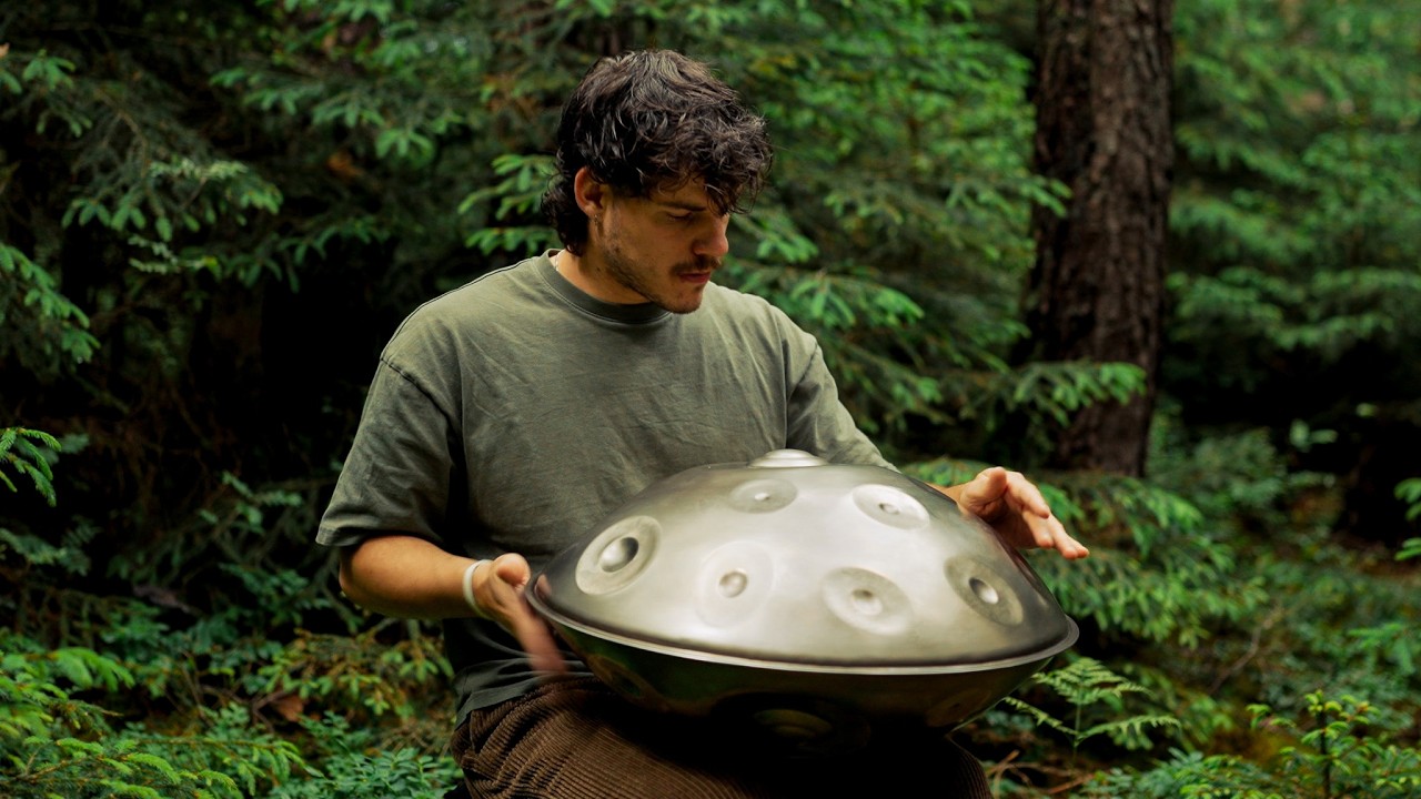 Forest Echoes | 1 Hour Handpan Meditation | Konstantin Rössler