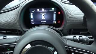 How to Enter Navigation on Speedometer Display in Fiat 500 Electric ( 2020 - now )