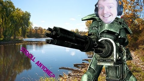 THROW BACK TIME: Fallout 3 - Stroll....with a MINIGUN!!