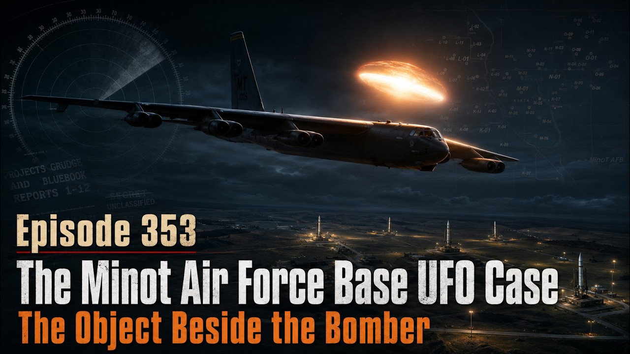 The Minot AFB UFO Case: The Object Beside the Bomber #UFO #uap  #MinotAFB
