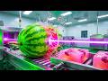 How Millions of Premium Watermelon Soaps Are Made in Factory | Full Process