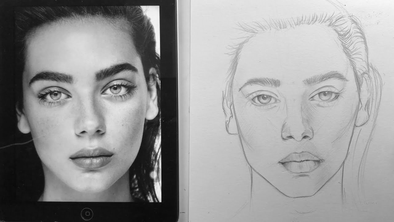 Perfect Face Outline Female