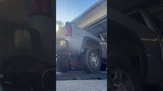 2005 Chevy 2500hd LLY 5” turbo back straight pipe with PPE 3” downpipe
