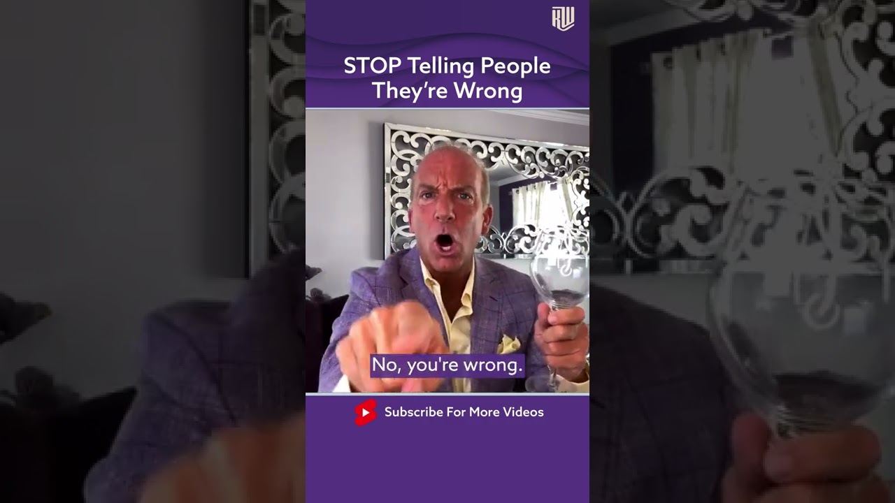 STOP Telling People They're Wrong #Shorts