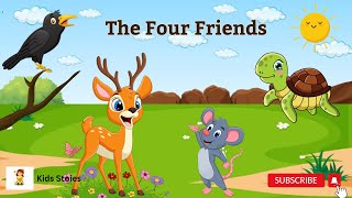 The Four Friends| English Stories for kid| Short Moral Stories for Kid