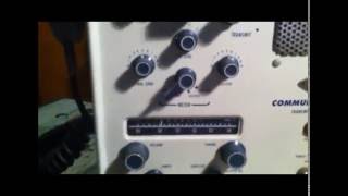Gonset and Heathkit Gonset G 50 6 Meter Am Communicator Demo